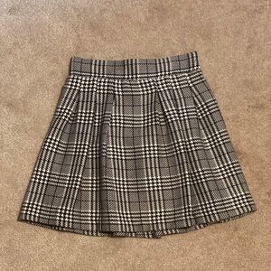 High waisted skirt